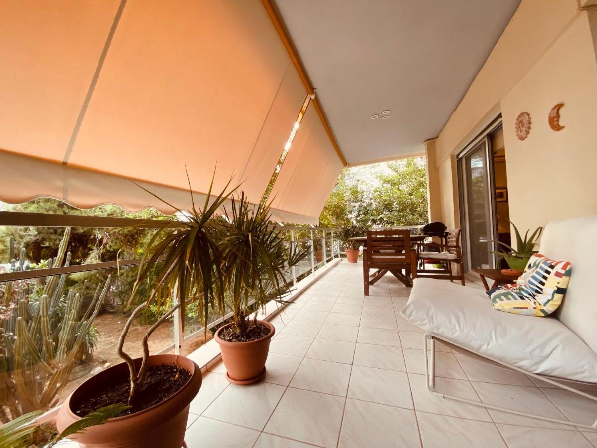 Athens Riviera Garden Views Apartment #Unoblu Extérieur photo